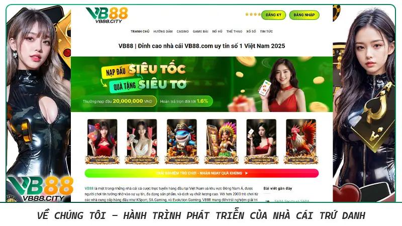 Về chúng tôi - Hành trình phát triễn của nhà cái trứ danh Về chúng tôi - Hành trình phát triễn của nhà cái trứ danh